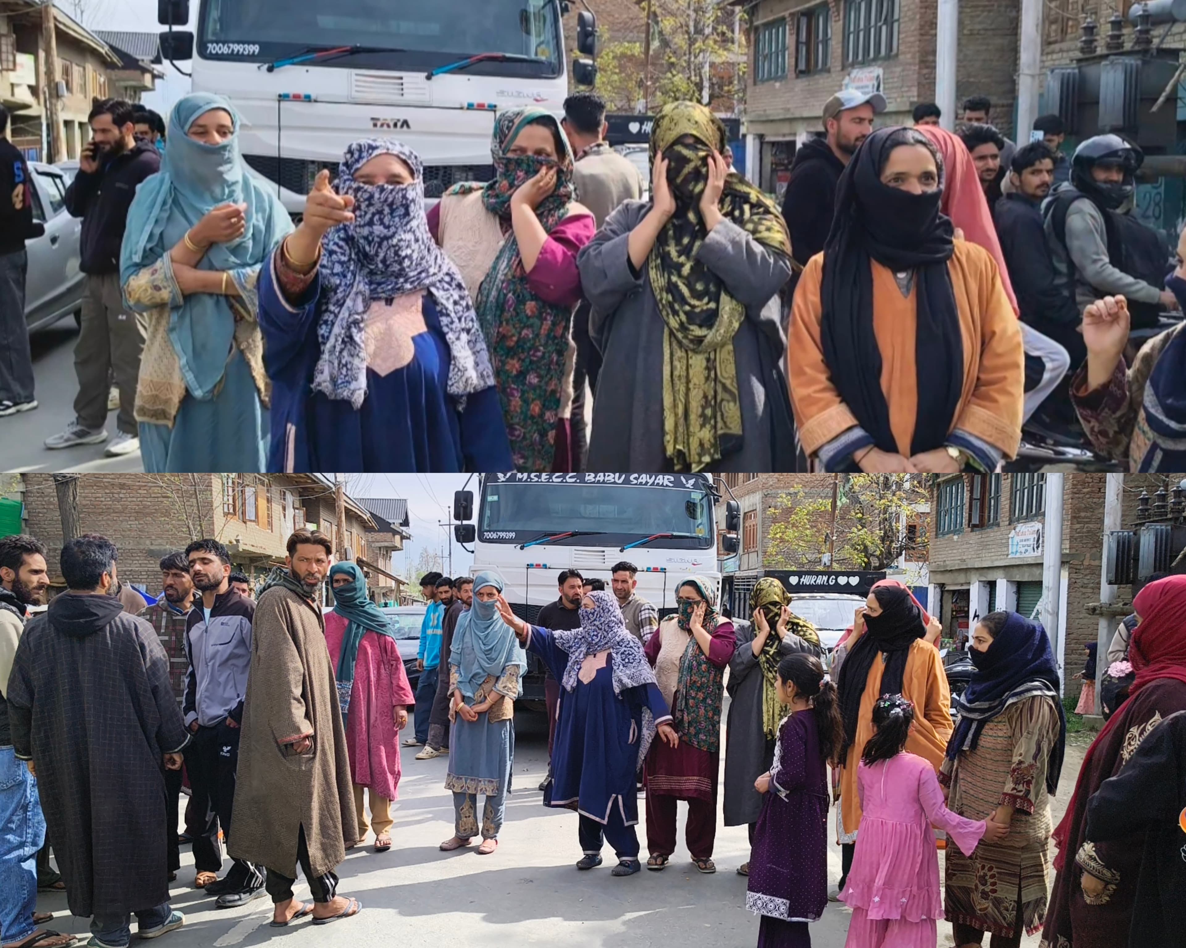Water Crisis Deepens in Kulgam's Kilam, Residents Stage Protest