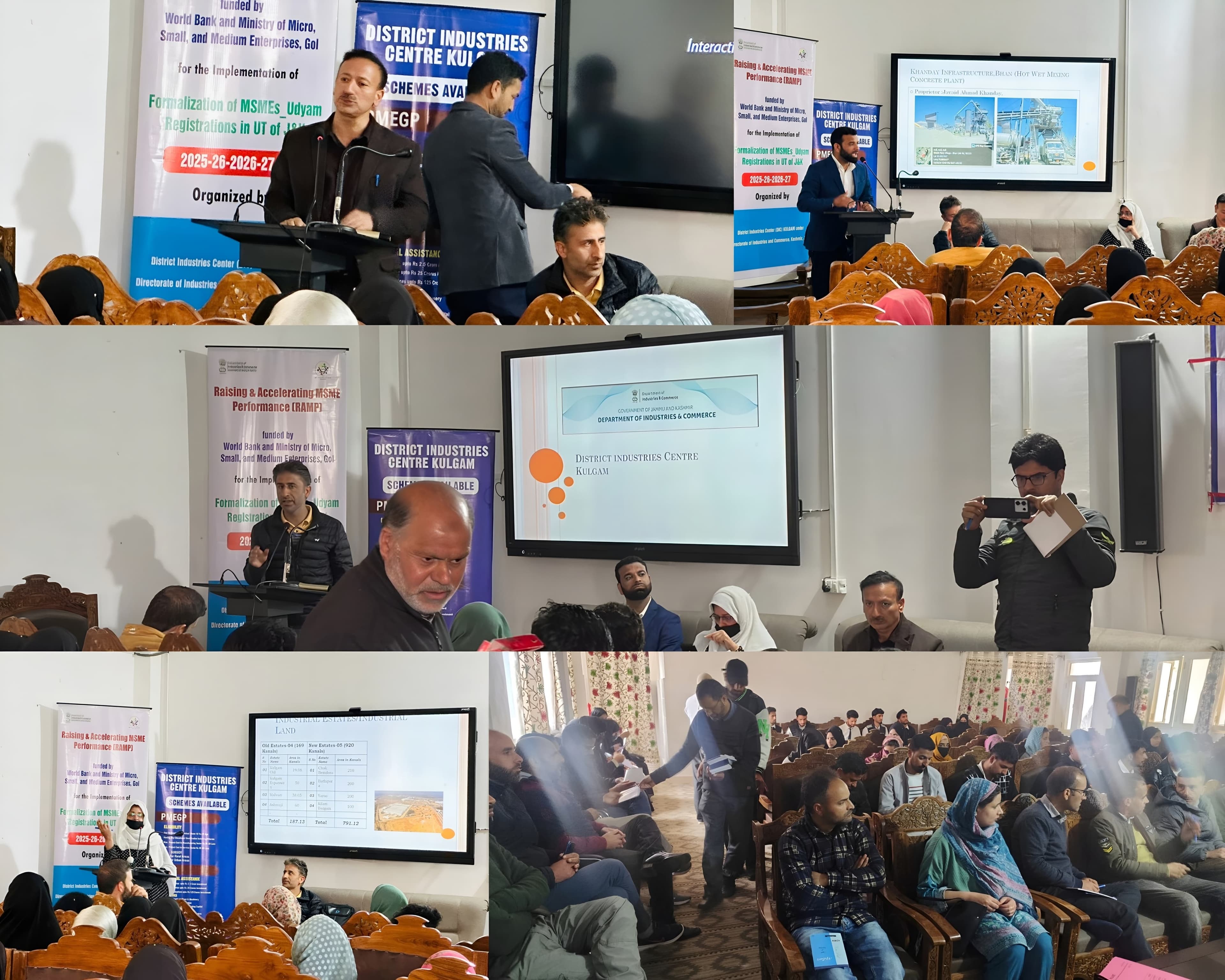 DIC Kulgam Organizes Awareness Programme Under RAMP at AMGDC Kilam