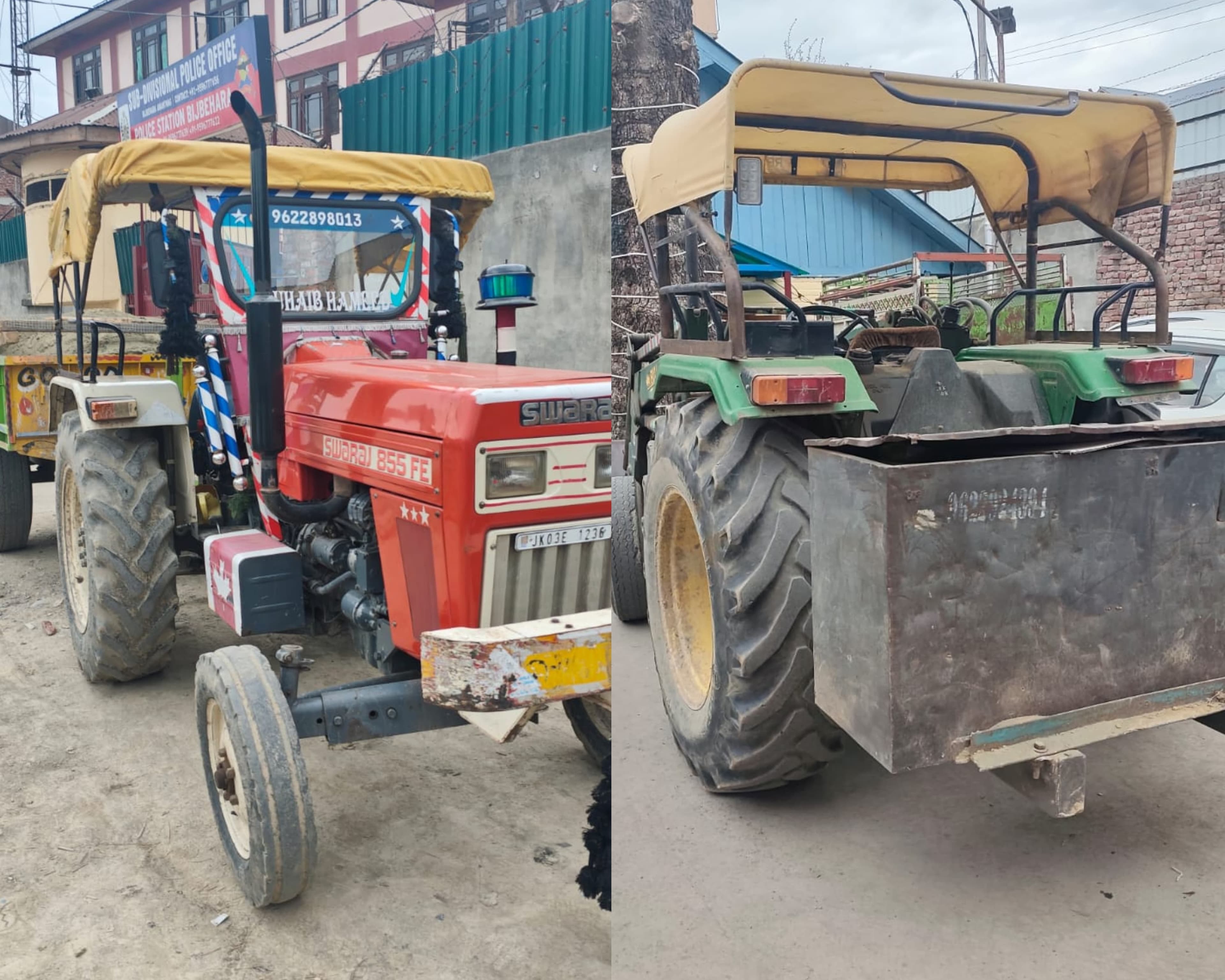 Major Crackdown on Illegal Mining: 2 Vehicles Seized, Drivers Apprehended in Bijbehara