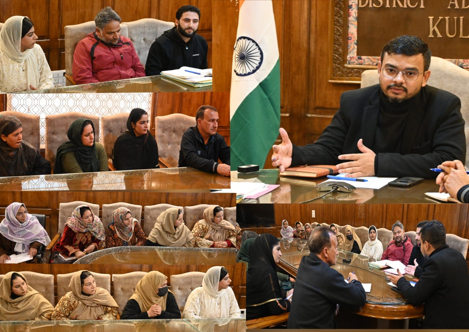 DC Kulgam chairs meeting to strengthen Waste Collection & Segregation under SBM 2.0