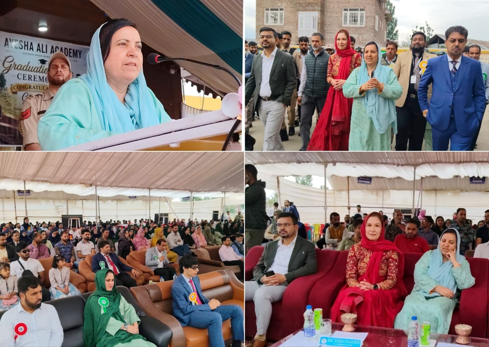 Sakeena Itoo reaffirms govt push for quality education, future ready learning Exhorts students to use technology positively, strive for excellence